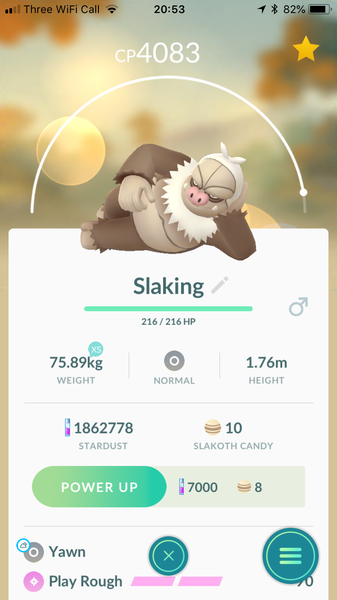 Pokemon Go #16. Cast adrift on memory Blissey of you.