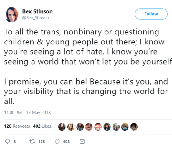 Your Teenage Child tells you they think they are Transgender