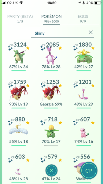 Pokemon Go #16. Cast adrift on memory Blissey of you.