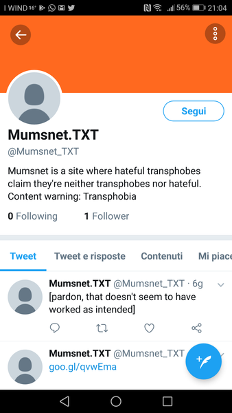 Mumsnet Grass Account