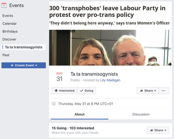 Lily Madigan - to celebrate 300 women leaving LP with a party