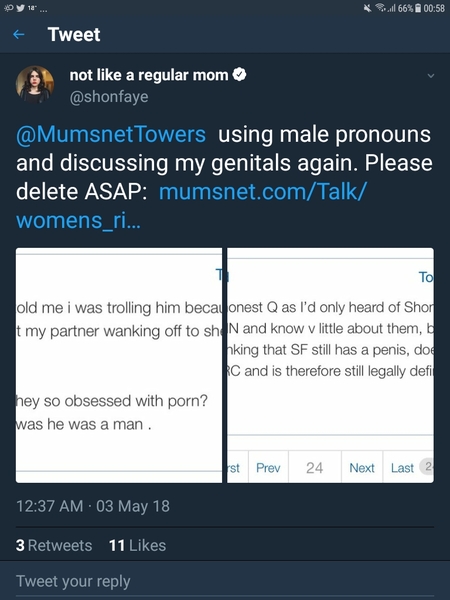 Shon Faye hassling mumsnet