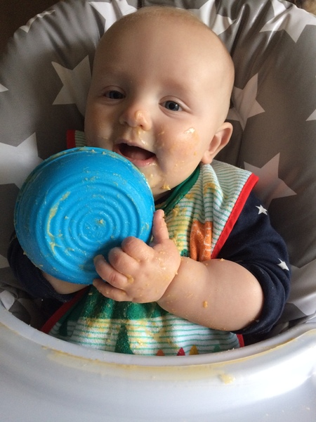 Rapid weight gain after introduction of solids - is it normal?!