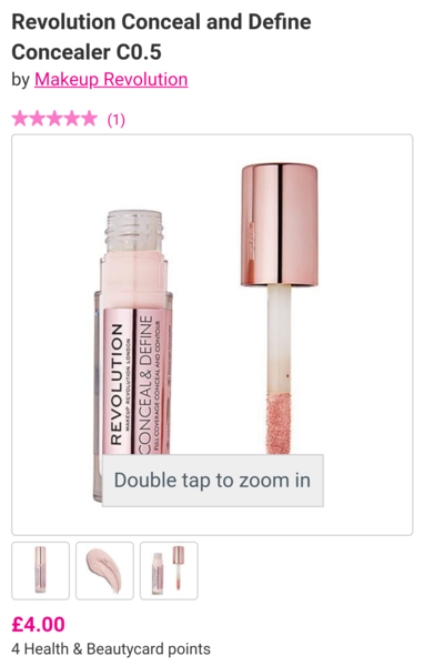 To ask for your best concealer under £20?
