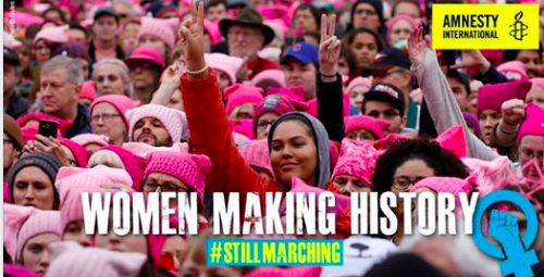 Amnesty international, women's rights and shon Faye