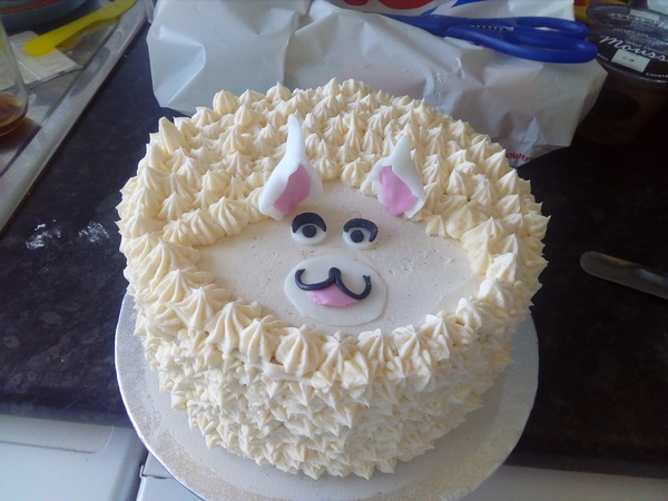 To be proud of this (and ask if you can tell what it will be)