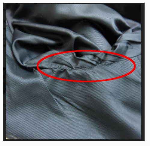 Balenciaga Leather Jacket with Ripped Lining