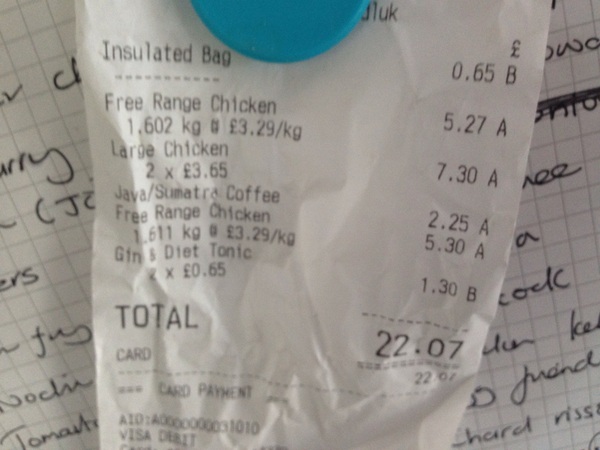 to spend £280 a week to feed a family of 5?