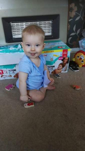 To clap my hands and skip about in a elephantine manner?