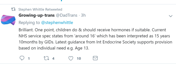 Stephen Whittle’s blog on Genderquake - with a detailed briefing for panelists