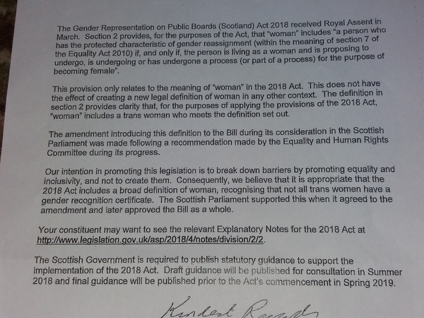 Reply from MSP re GRA