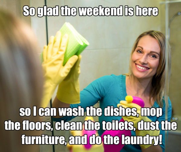 To have not known that people wipe down their walls?