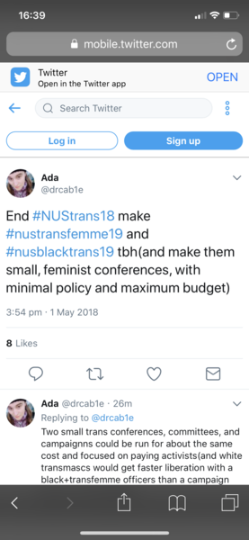 NUS Conference breaks down after the UK Border Force Arrive