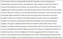 Transphobia or truths?