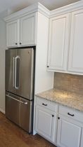 Will a freestanding fridge freezer look silly in our brand new kitchen?