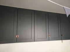 Help with kitchen cabinets. Looking to immitate deVOL.