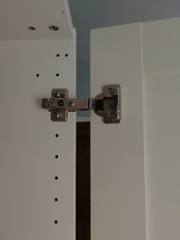 HELP!! IKEA Bergsbo door gap with PAX Wardrobe