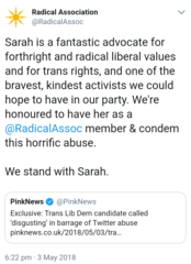 Lord Paddick resigns the LGBT LD executive