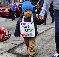 To hate the term 'woke'