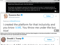 To be Gutted that Roseanne has been cancelled