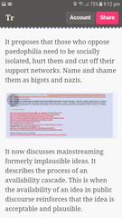 Thread on twitter. The paedophilia plan.