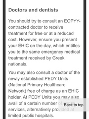 EI11 cover refused in Rhodes Greece