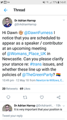 Dr Adrian Harrop, who the funk does he think he is?