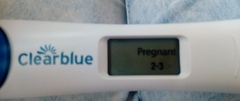 After year and half of trying to conceive!!