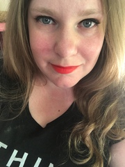 Does the red lipstick suit me?
