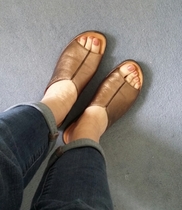 Are these 'old lady' sandals?