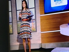 Dress worn by female presenter on The Wright Stuff today