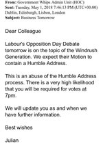 Westministenders: Amber Alert