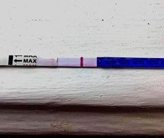 Super super faint BFP??