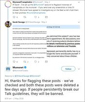 Mumsnet encouraging brigading by Twitter TRAs