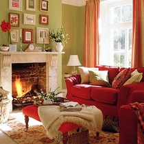 TO ask what colour your living room is?