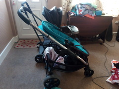 To ask which sit and stand pram you like?