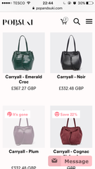 Yellow handbag - help please!
