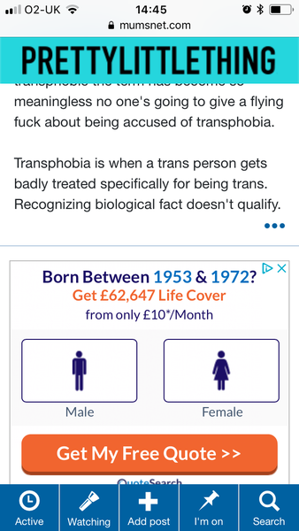 I just peak-trans'd again!