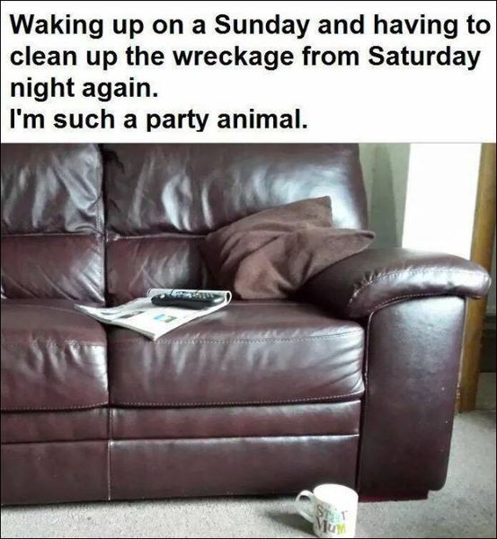 to feel I've become middle-aged and irrelevant almost overnight?