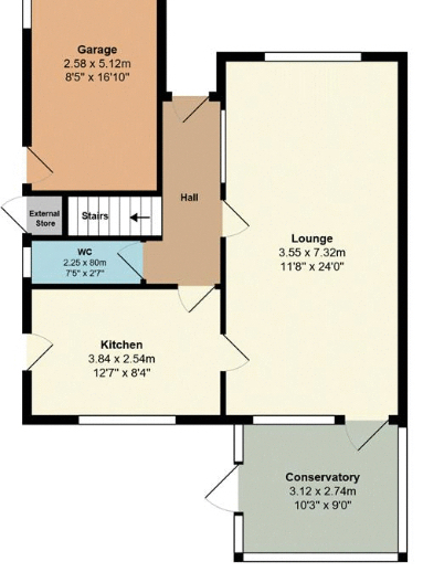 Sections left over from taking a wall out - can you get rid of them?