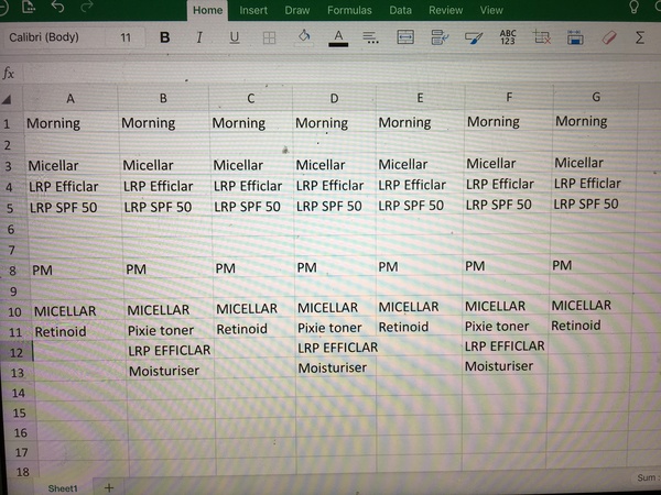 Skincare people: where would you fit a Vit C into this routine?