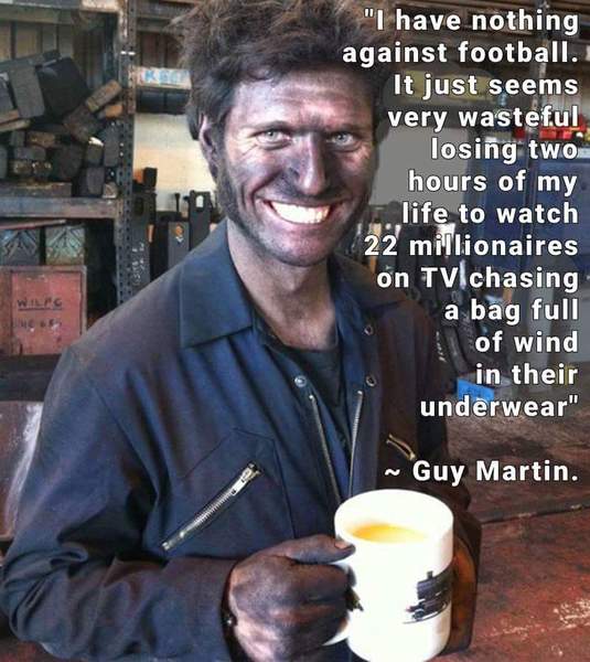 To hate the hype around football tournaments?