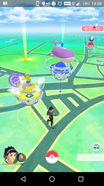 Pokemon Go #16. Cast adrift on memory Blissey of you.