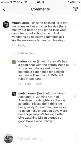Ethics regarding Instamums and huns