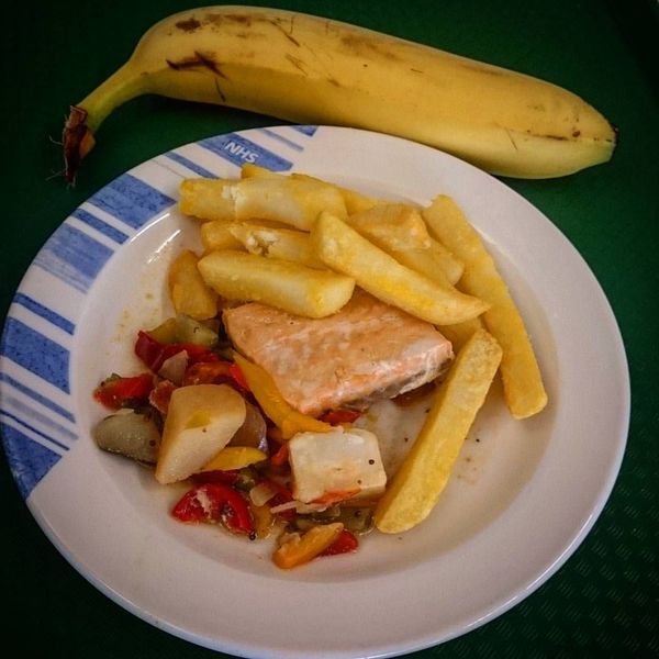 for think this is an odd choice?(hospital food related)