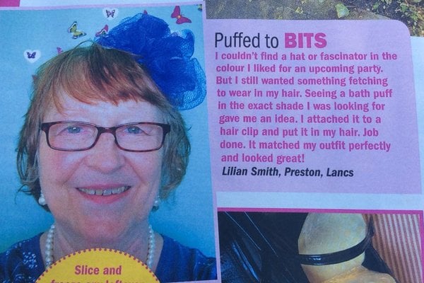 To think I might get money for a tip in a magazine?