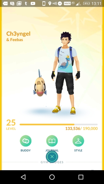 Pokemon Go #16. Cast adrift on memory Blissey of you.