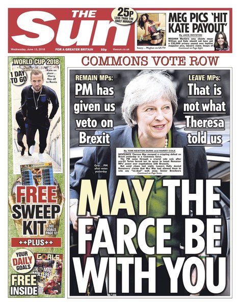 Westmistenders: 'No Deal please; We're British'