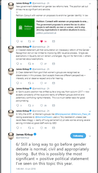 Government response to the petition...