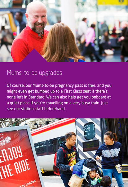 Virgin Trains. Pregnant. No seats.